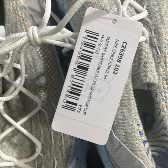 Nike Space Hippie 04 “Be True” Summit White Multi-Color Men’s Sz 9 (CZ6398 102) - Picture 8 of 8